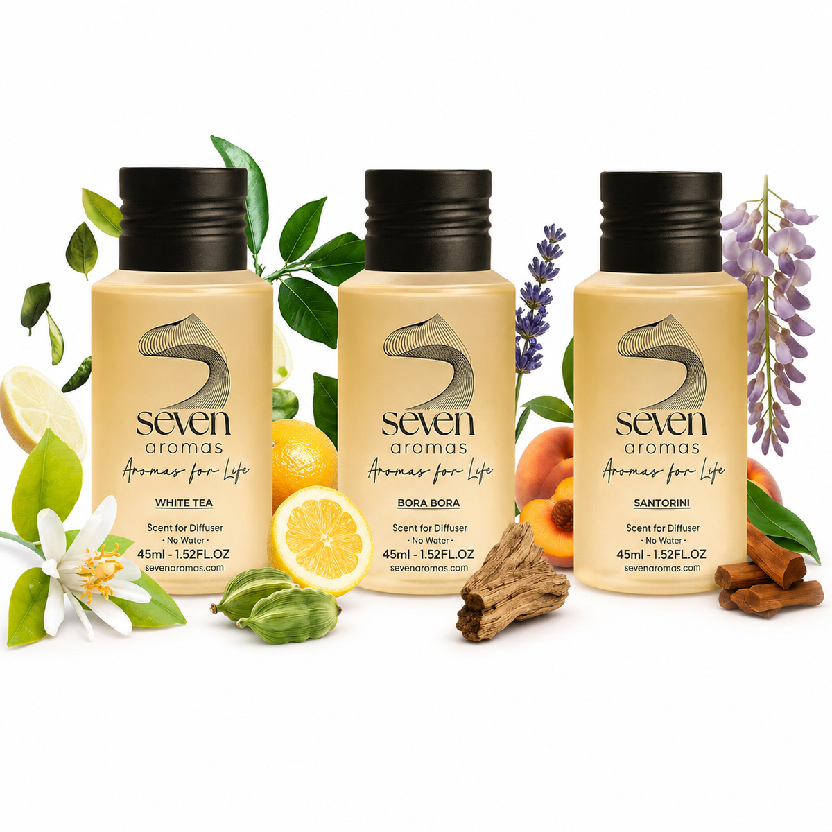 Summer Collection Kit SevenAromas - 3x45ml